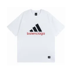 Premium Balenciaga Kurzarm Schwarz Klassischer Stil
