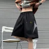 Hochwertige Stone Island Shorts in Schwarz, klassische Kollektion