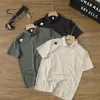 Hochwertiges Descente Poloshirt Schwarz Polyester Classic Collection