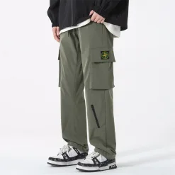 Hochwertige Stone Island Hose in Schwarz, lässiger Stil