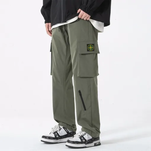 Hochwertige Stone Island Hose in Schwarz, lässiger Stil