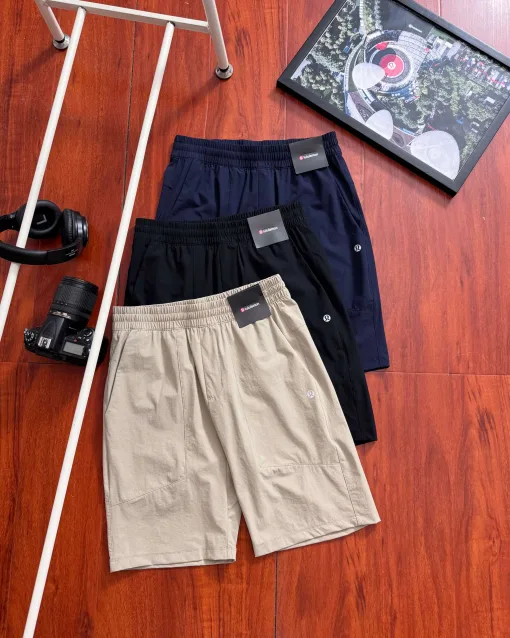 Bestseller Lululemon Shorts Schwarz Lässig Luxus