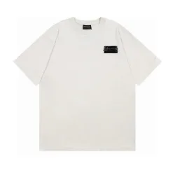 Premium Balenciaga Kurzarm Schwarz bestickt