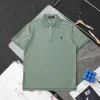Hochwertige Ralph Lauren Kurzarm-T-Shirts im schwarzen Logo-Stil