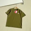 Luxus Helly Hansen Kurzarm Grün Baumwolle Casual Kollektion