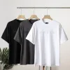 Hochwertige Balenciaga Kurzarm Schwarz Klassischer Luxus