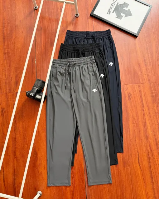 Hochwertige Descente Hose Schwarz Klassischer Stil