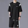 Luxus Nike Kurzarmhemd Schwarz Kariert