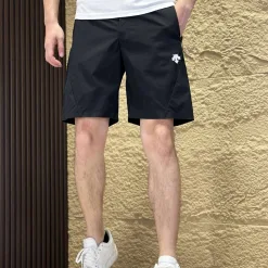 Premium Qualität Descente T-Shirt Schwarz Elegant Luxus