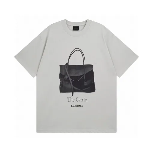 Bestseller Balenciaga Kurzarm-T-Shirts aus der Baumwolldruckkollektion