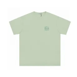 Premium Loewe Kurzarm Baumwolle Klassisch Luxus