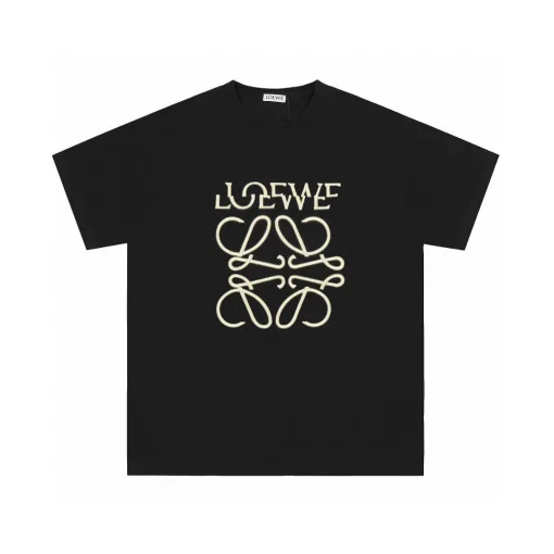 Luxus Loewe Kurzarm Baumwolle Classic Luxury