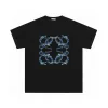 Hochwertige Loewe Kurzarm T-Shirts Schwarz Baumwolle Klassisch Luxus