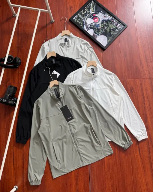 Luxus-Sonnenschutzkleidung von Lululemon Schwarz Eleganter Luxus