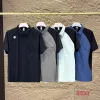 Premium Descente Poloshirt Schwarz Denim Luxus