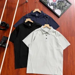 Bestseller Lululemon Poloshirt Schwarz Sportlicher Stil