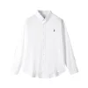 Hochwertiges Ralph Lauren Hemd aus Leinen im Logo-Stil