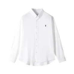 Hochwertiges Ralph Lauren Hemd aus Leinen im Logo-Stil