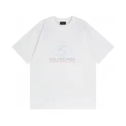 Hochwertiges Balenciaga Kurzarm-Logo Luxus