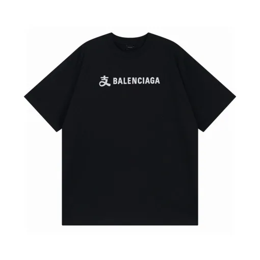 Bestseller Balenciaga Kurzarm-Print-Stil