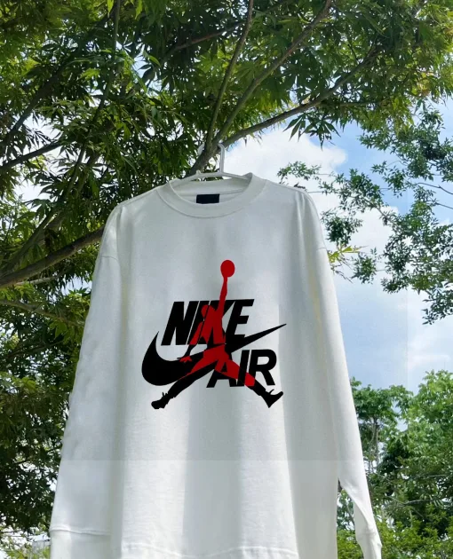 Bestseller Nike Sweatshirt Schwarz Fleece Logo Luxus