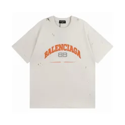 Bestseller Balenciaga Kurzarm Baumwolle Klassisch Luxus