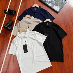 Premium Lululemon Kurzarmshirt aus schwarzer Baumwolle, Classic Collection