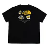 Hochwertiges Kurzarmshirt von The North Face in Schwarz aus Baumwolle im Logo-Stil