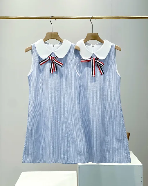 Bestseller Thom Browne Ärmellose blaue Preppy-Kollektion