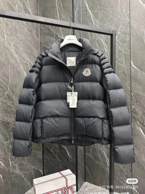 Luxus Moncler Daunenjacke Schwarz Luxus