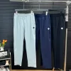 Hochwertige Descente Hose Schwarz Seide Logo Luxus