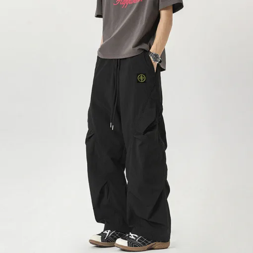 Premium Stone Island Freizeithose Schwarz Casual Style