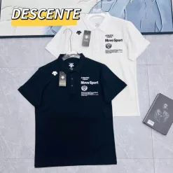 Premium Qualität Descente Casual Hose Schwarz Seide Atmungsaktiv Luxus