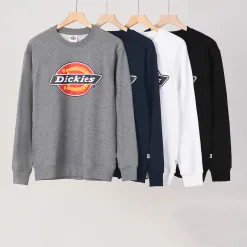 Bestseller Dickies Sweatshirts Black Cotton Collection