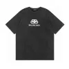 Hochwertiger Balenciaga Kurzarm-Stil in Schwarz