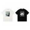 Bestseller Loewe T-Shirts Schwarzer Baumwollstil