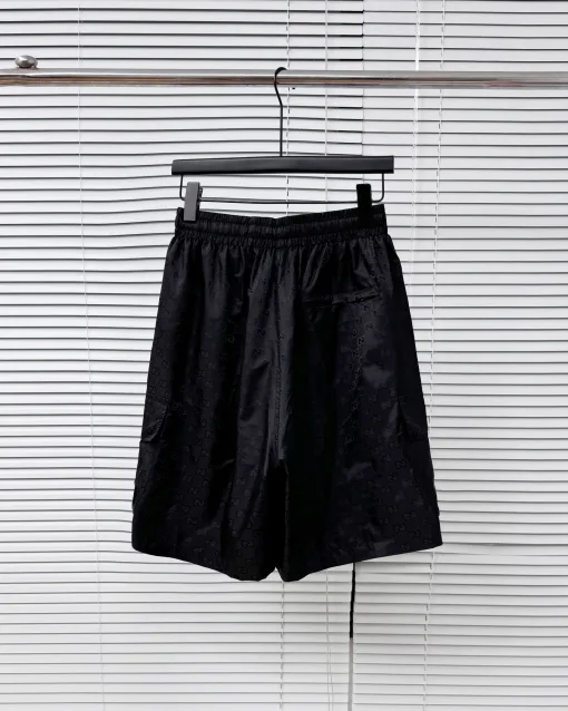 Bestseller Gucci Shorts Schwarz Nylon Jacquard Luxus