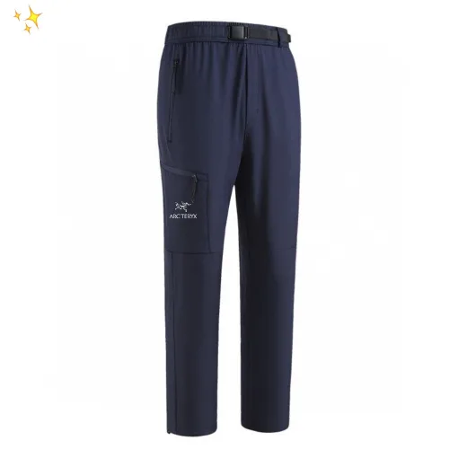 Hochwertige Descente-Hose in Grau, lässiger Stil