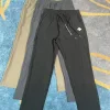 Premium Descente Hose Schwarz Strick Klassisch Luxus