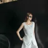Premium Dior Shorts Leinen Bestickt Luxus