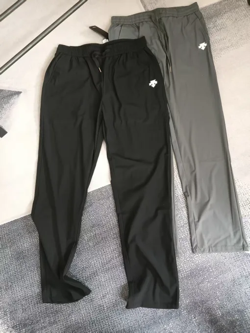 Bestseller Descente Jogginghose Schwarz Nylon Solid Luxury