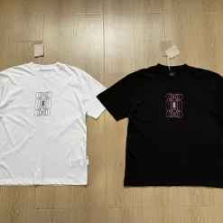 Luxury Express Kurzarm T-Shirts Schwarz Print Luxus