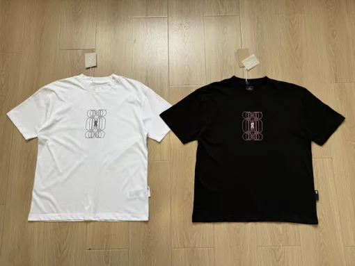 Luxury Express Kurzarm T-Shirts Schwarz Print Luxus