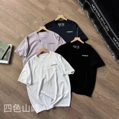 Bestseller: Kurzarm-Logo-Kollektion aus schwarzer Baumwolle von Patagonia