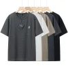 Hochwertige Zegna Kurzarm-Kollektion in Schwarz