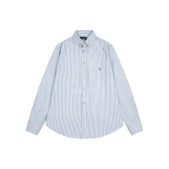 Premium Ralph Lauren Hemden Blau Klassisch Luxus