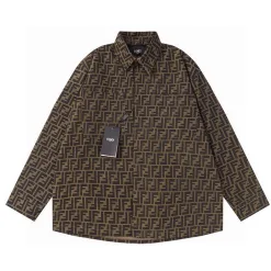 Premium Fendi Hemden Klassischer Luxus