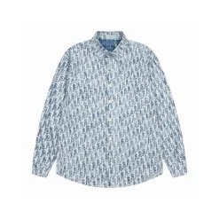 Bestseller Dior Hemden Blau Klassisch Luxus