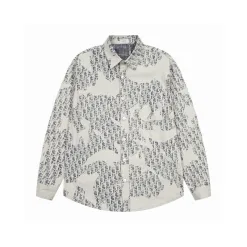 Luxus-Dior-Hemden aus der Gray Denim Washed Collection
