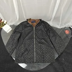 Hochwertige Louis Vuitton Jacken Polyester Jacquard Kollektion